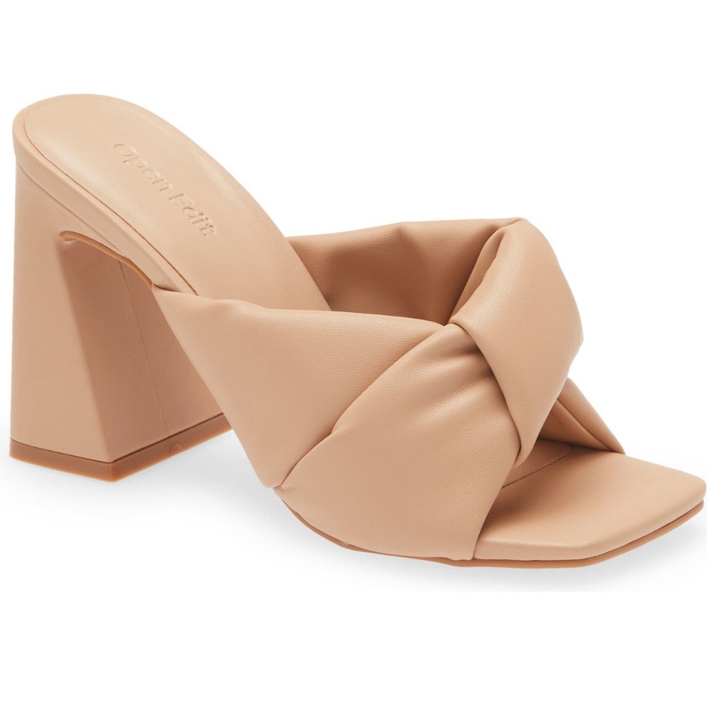 Nordstrom Open Edit Saydee Sandal - Beige - 6M